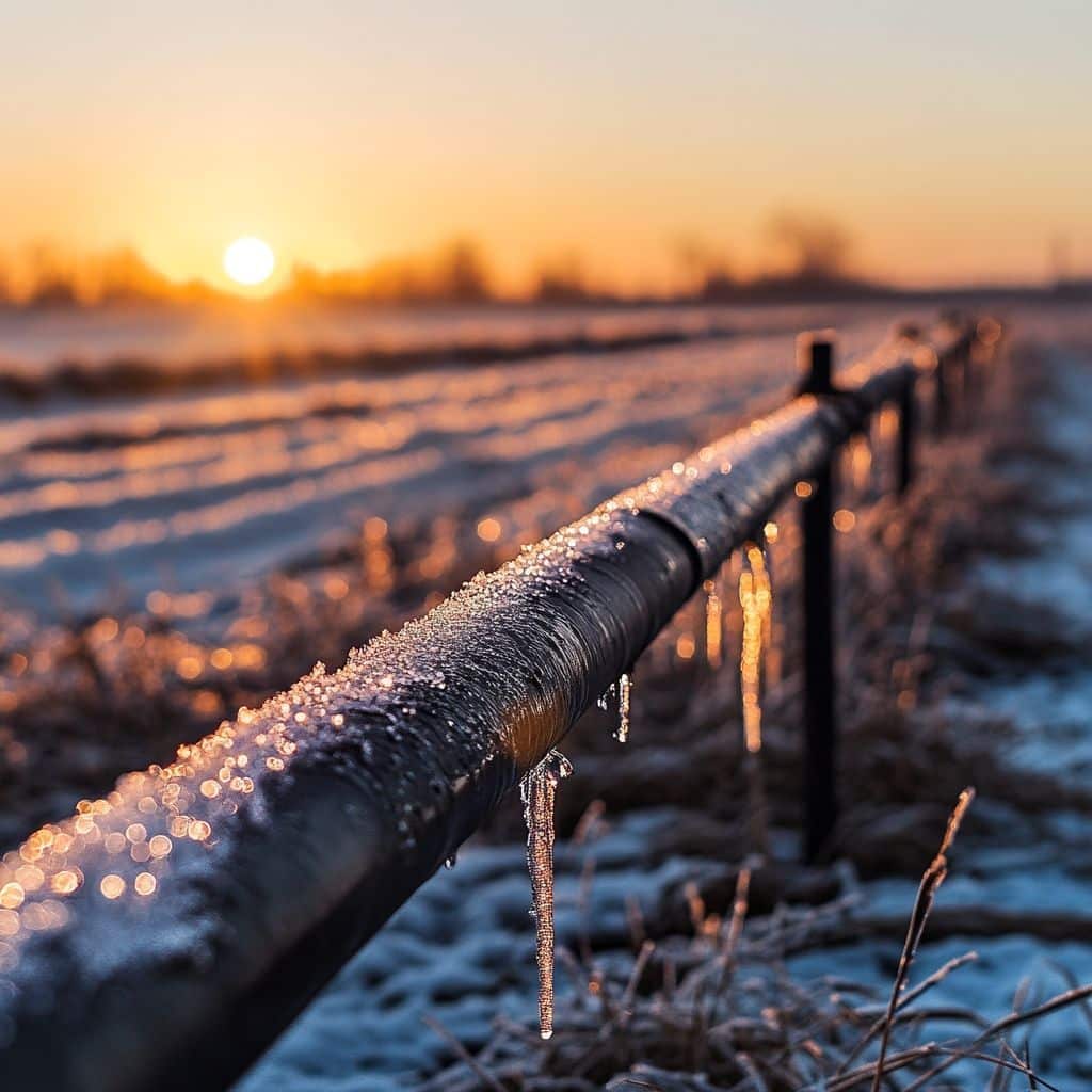 Irrigazione durante l'inverno