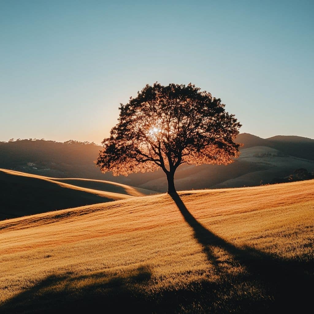 Un albero da solo è un albero felice