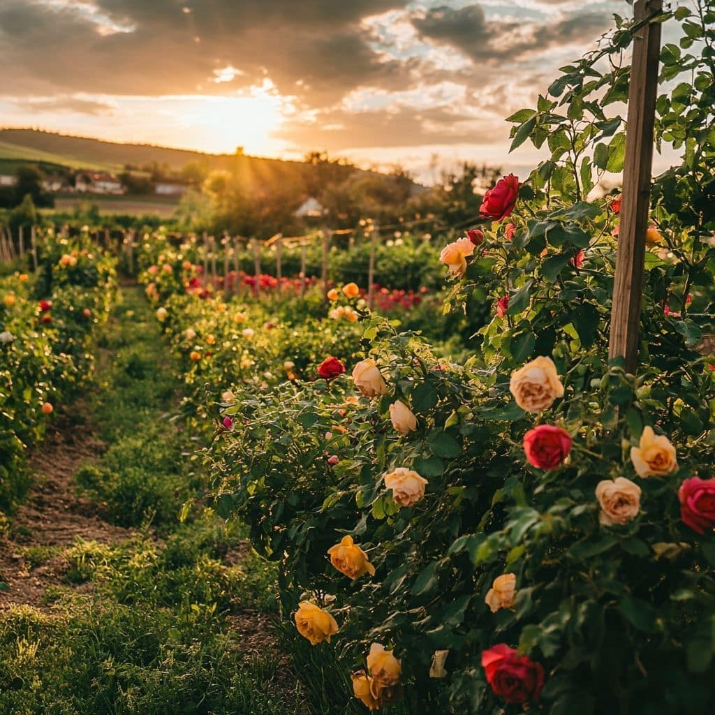 I benefici delle patate nella coltivazione delle rose