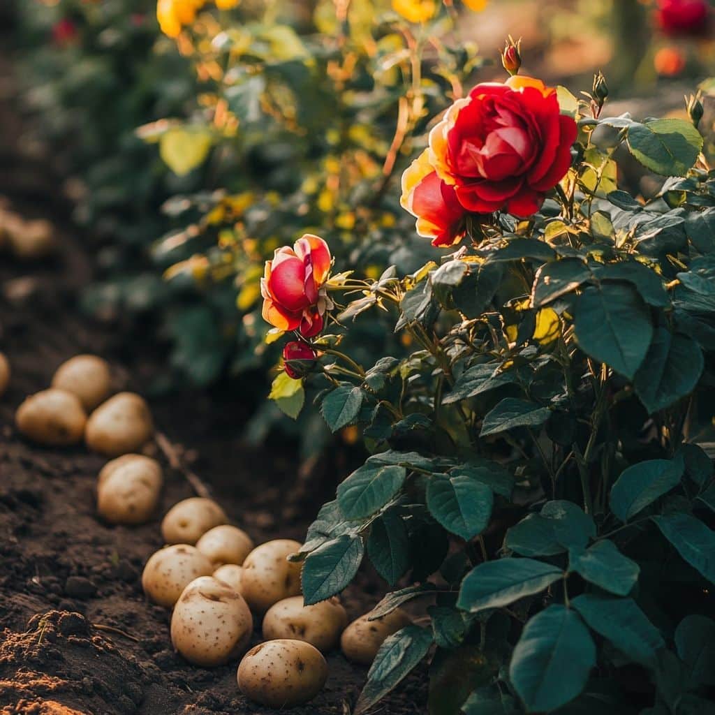 Il segreto sorprendente per coltivare le rose facilmente: scopri come le patate possono diventare tue alleate