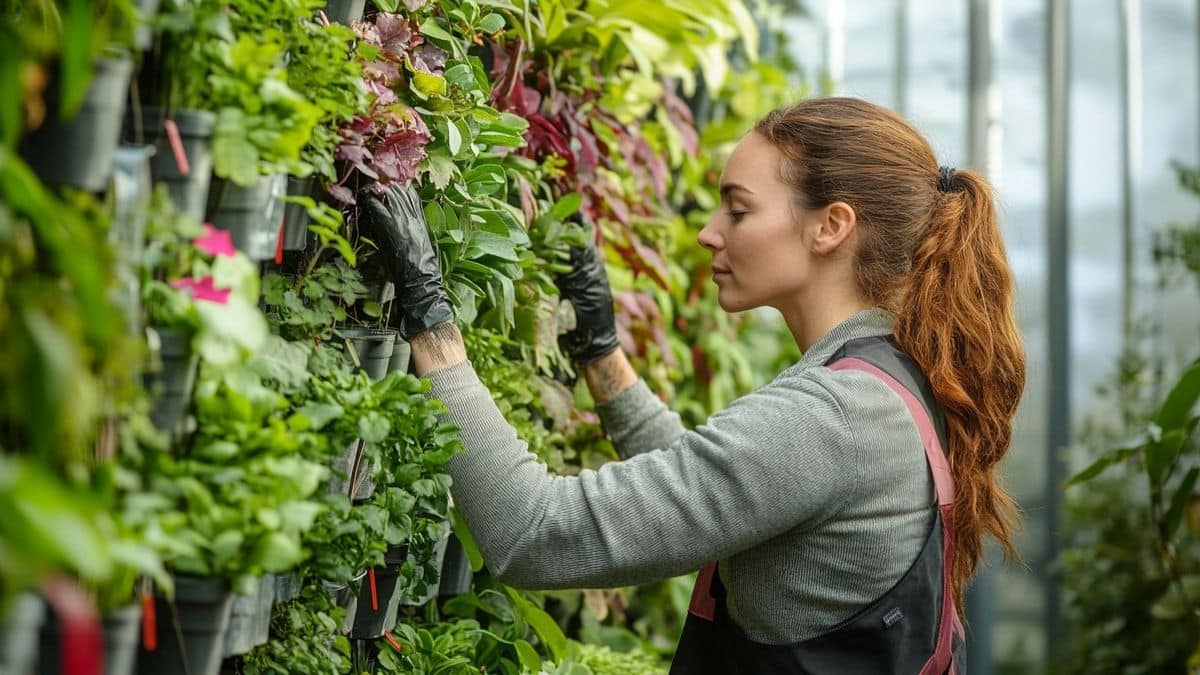 manutenzione del giardino verticale