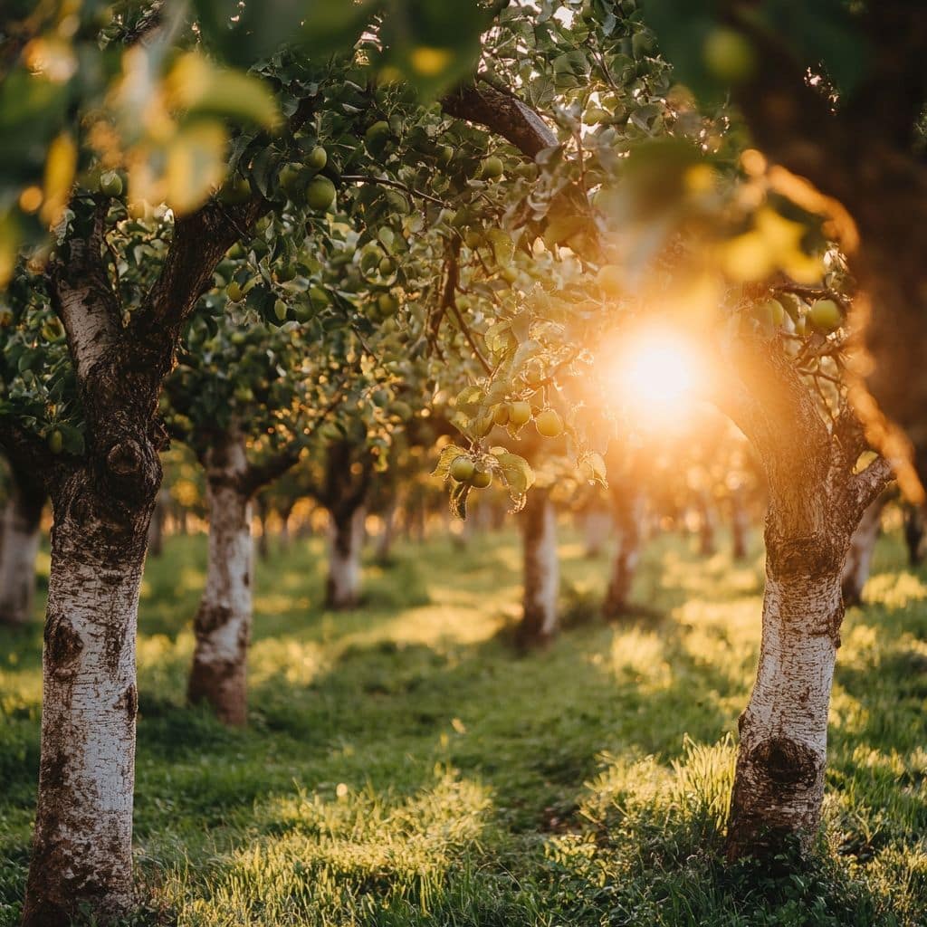 Un tocco di tradizione nei frutteti