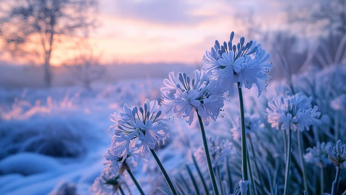 Azioni essenziali per la sopravvivenza delle agapanthus