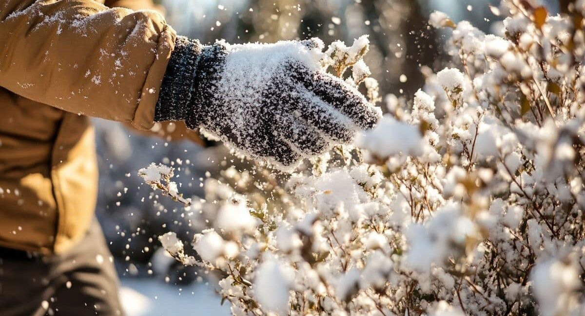 Come gestire gli arbusti pesanti di neve: consigli per evitarne la rottura