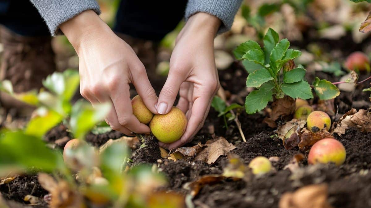 Gestire i frutti caduti: un'azione vincente per il giardino