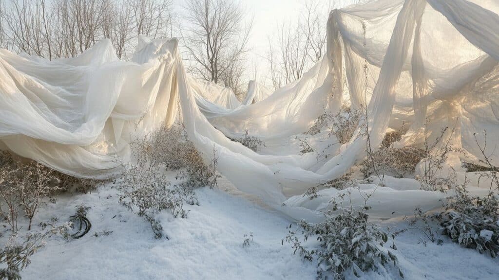 Salvare le tue piante dal freddo: i segreti per un'installazione impeccabile dei teli invernali contro le prime gelate