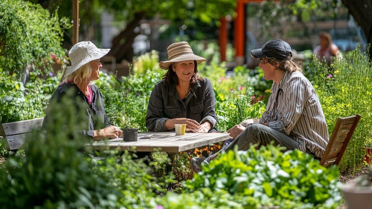 Collaborazione tra giardinieri