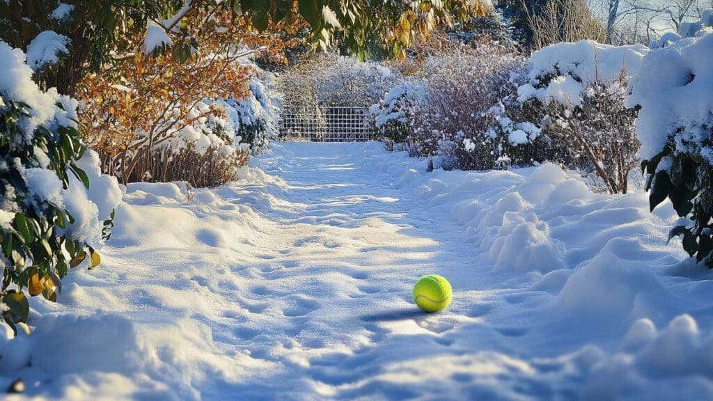 Ricci in difficoltà quest'inverno: come una semplice palla da tennis ben posizionata nel tuo giardino può salvargli la vita