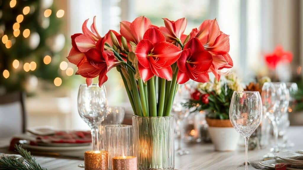 Un Natale incantato con amaryllis in fiore: la guida essenziale da seguire subito