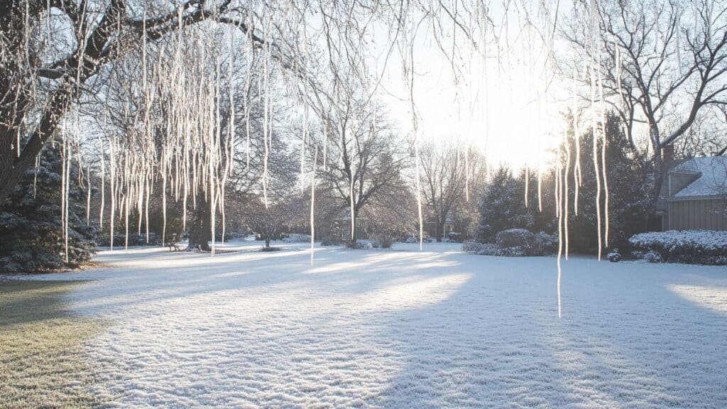 Inverno, pioggia, neve e gelo: come prendersi cura del prato? Ecco se è necessario falciarlo!