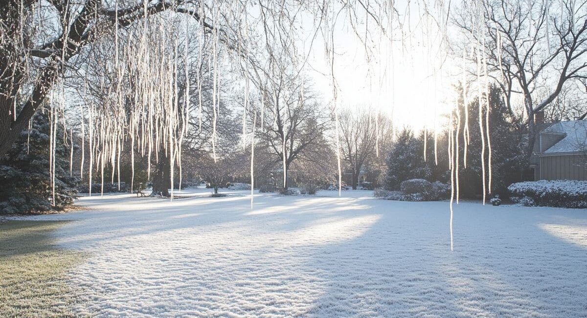 Inverno, pioggia, neve e gelo: come prendersi cura del prato? Ecco se è necessario falciarlo!