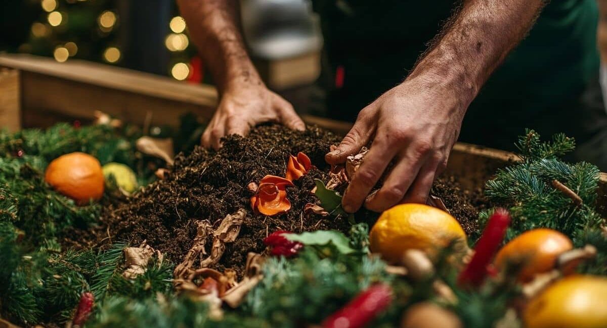 Riciclare dopo le festività: come trasformare il tuo albero di Natale in pacciamatura o compost per un giardino sostenibile?